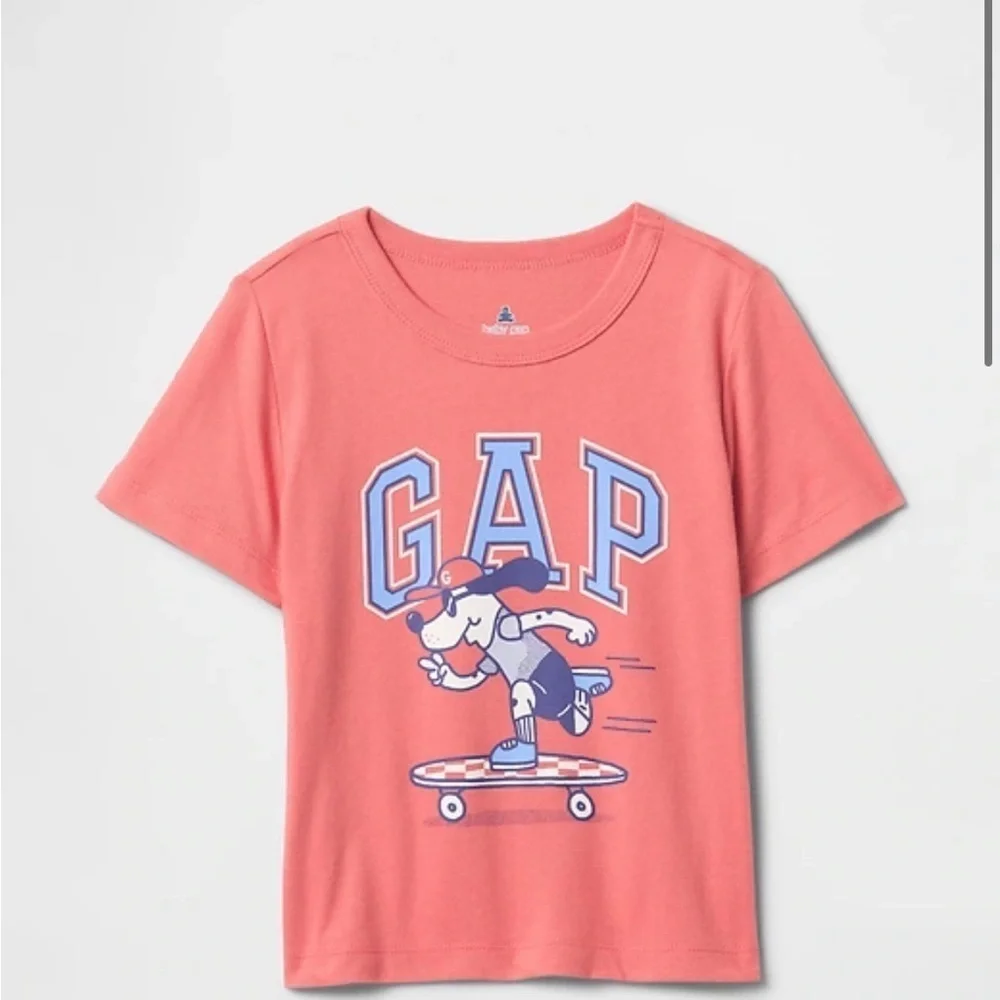 GAP Kids Coral Graphic T-Shirt